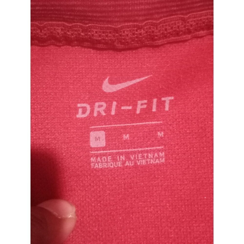 Nike Alabama Crimson Tide Polo Shirt Men’s Medium M On-Field Dri-Fit Logo Red - Picture 9 of 13
